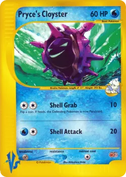 Pryce's Cloyster 「TROPICAL_MEGA_BATTLE No. 008」「EN」